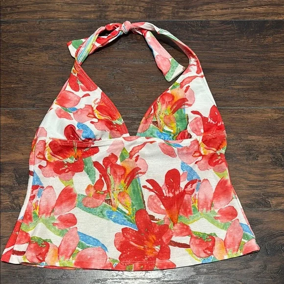 Athena Floral Tankini Bikini Set - multicolored floral - Picture 2 of 15